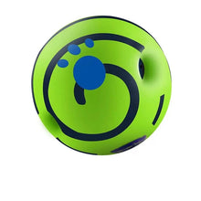 green wobble wag giggle ball different measurements