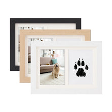 Wooden Pet Pawprint Photo Frame, product photo 6 of 9