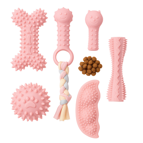 5-Piece Set Teeth Grinding Toys for Dogs