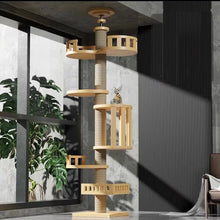 5 level indoor cat tower