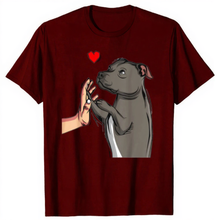 Love Dog Mom Graphic Men Casual T-shirts